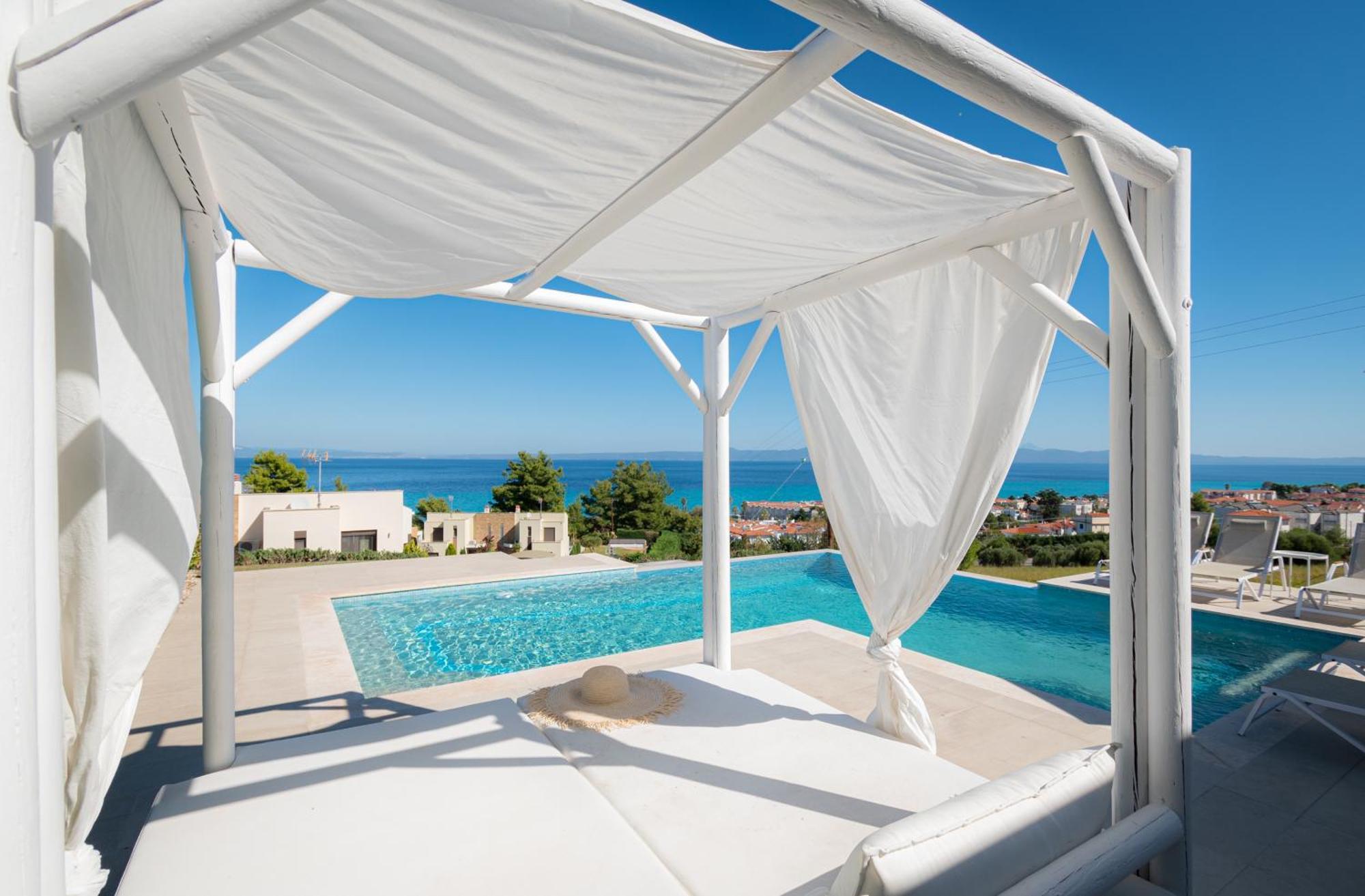 Bellevue Villas With Private Pool Chaniotis Exterior foto