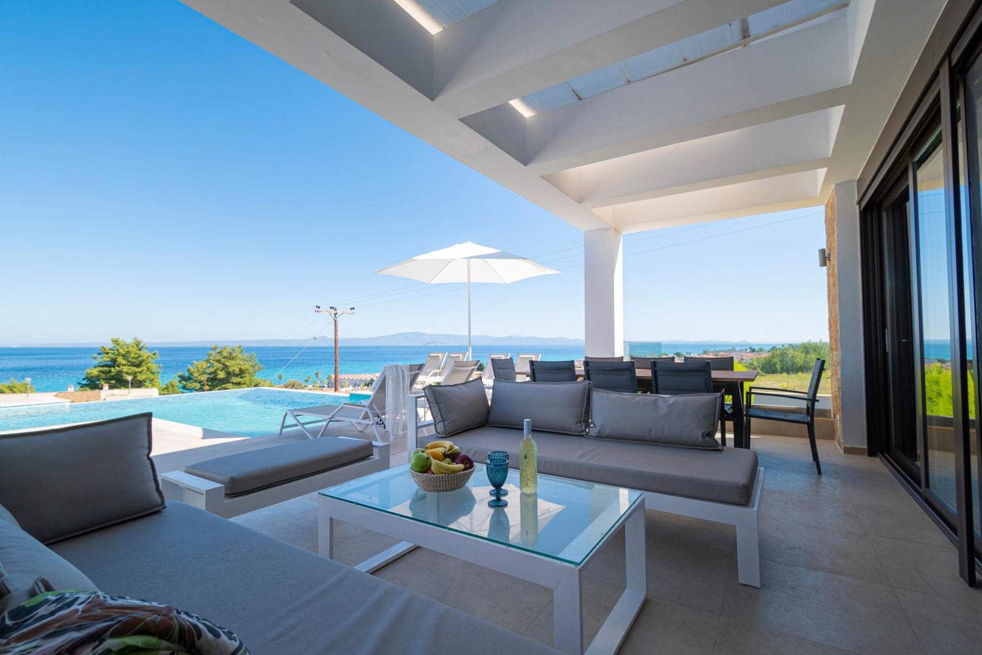 Bellevue Villas With Private Pool Chaniotis Exterior foto
