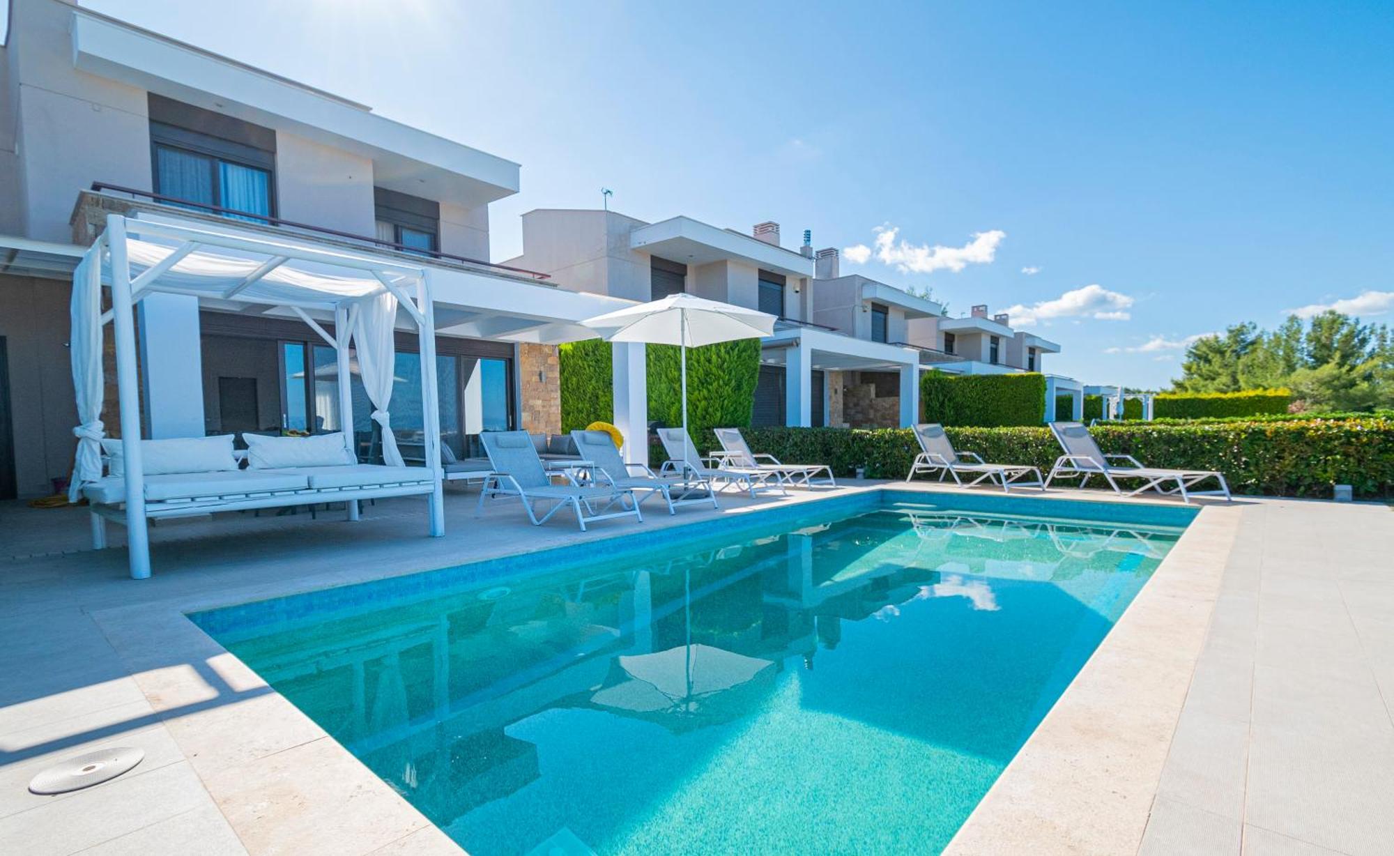 Bellevue Villas With Private Pool Chaniotis Exterior foto