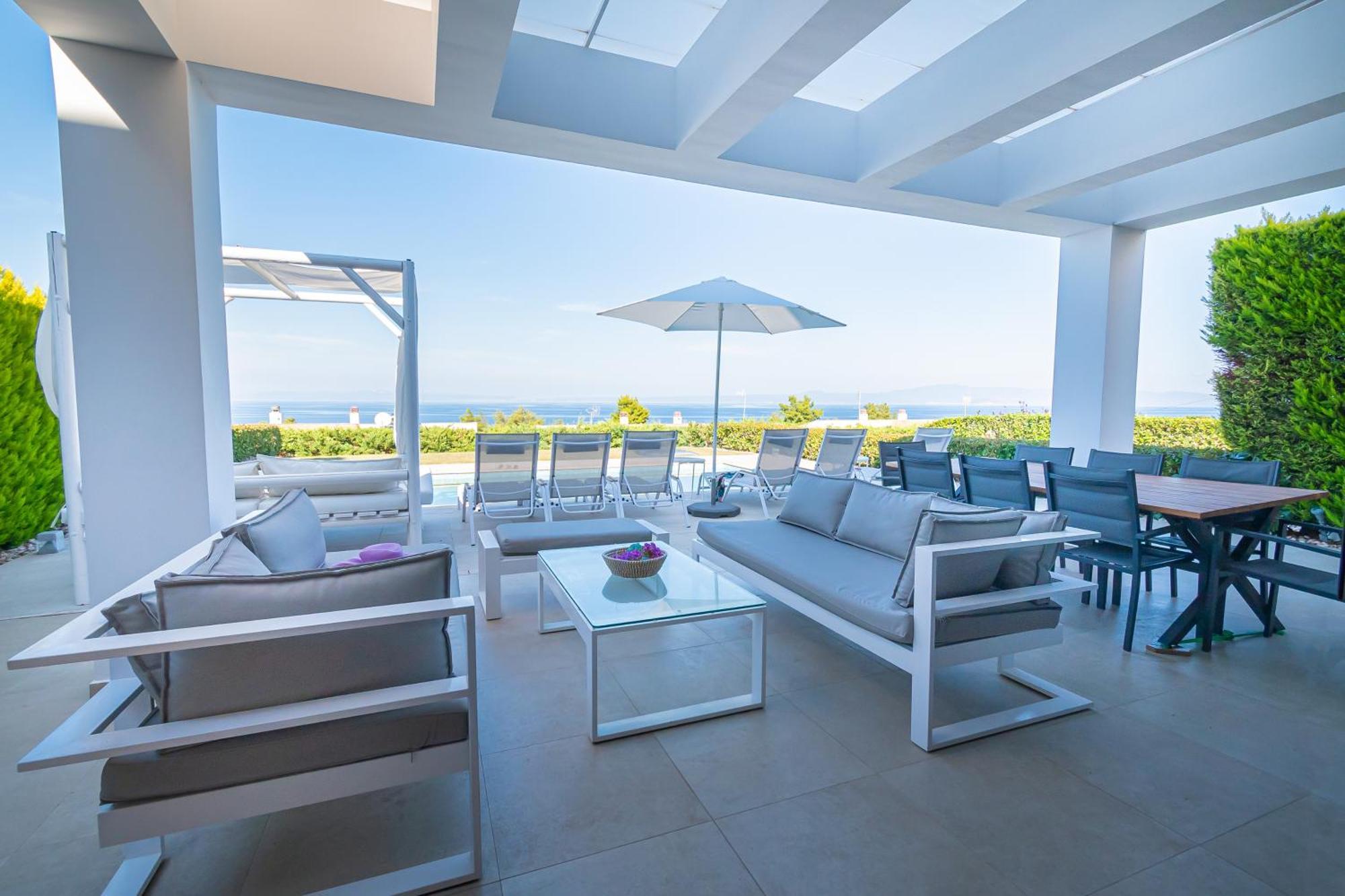 Bellevue Villas With Private Pool Chaniotis Exterior foto