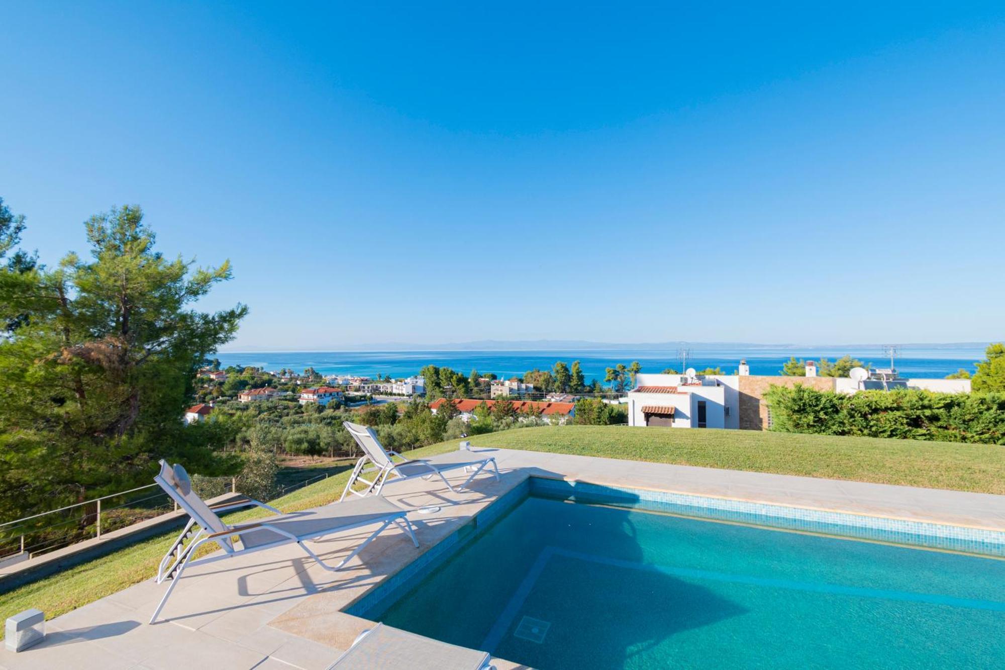 Bellevue Villas With Private Pool Chaniotis Exterior foto