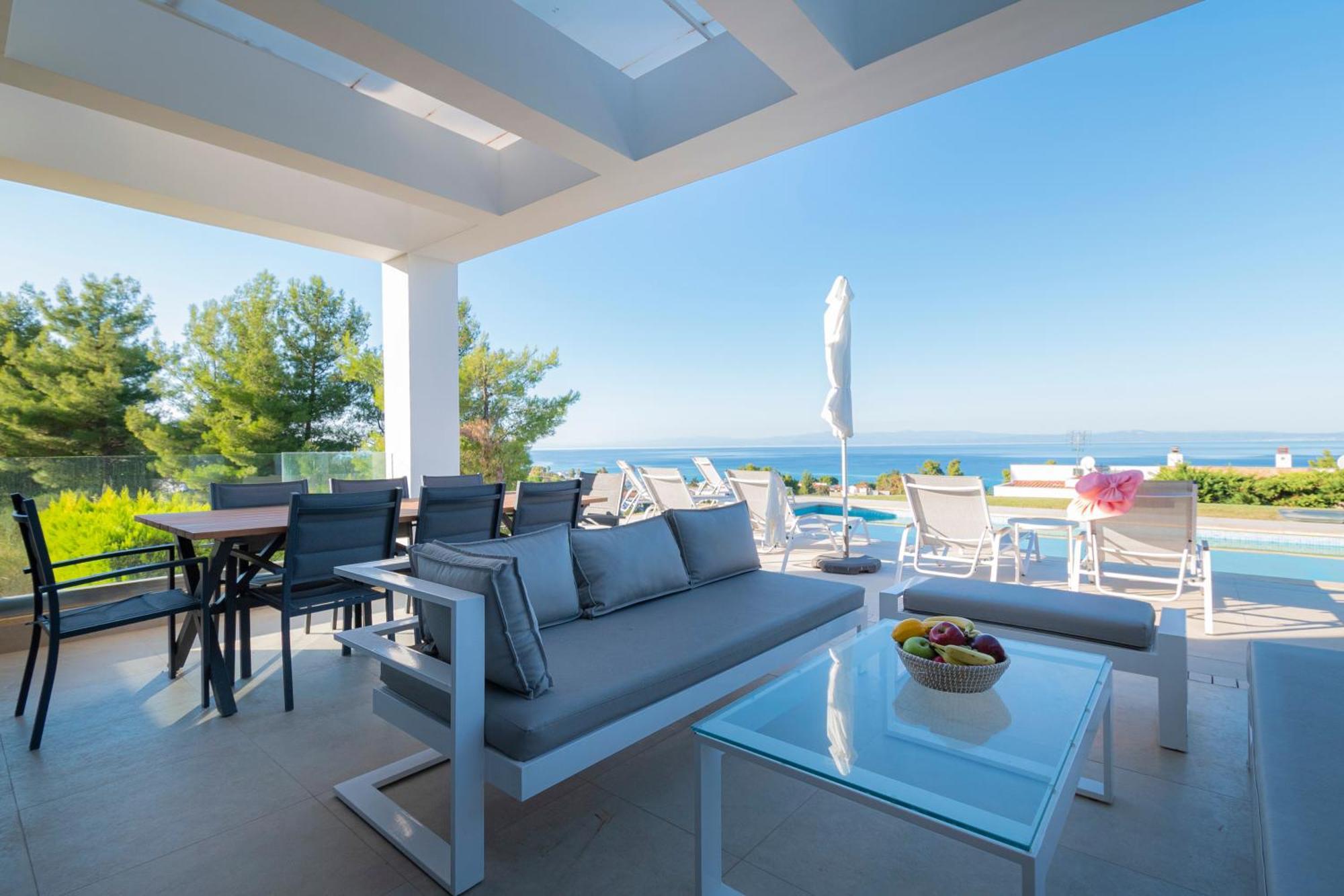 Bellevue Villas With Private Pool Chaniotis Exterior foto