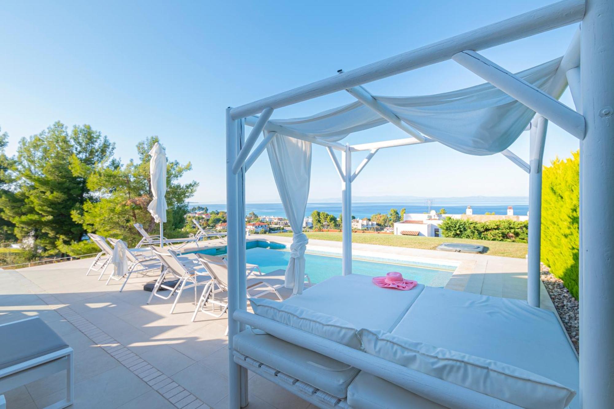 Bellevue Villas With Private Pool Chaniotis Exterior foto
